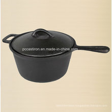 2.5qt Preseasoned Cast Iron Camping Stockpot Price China Factory